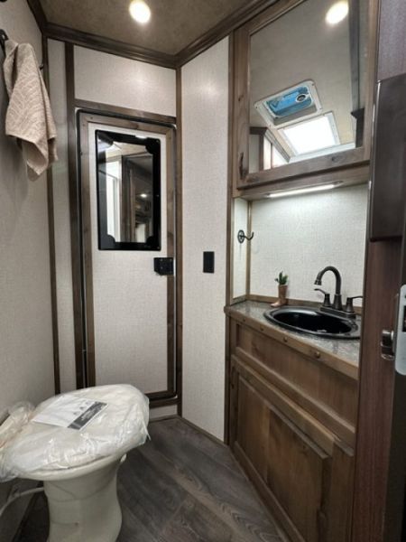 New 2024 Trails West 36' Classic 5 Horse 12x12 LQ w/ Slide Out