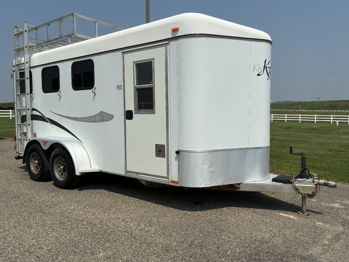Used 2004 Kiefer Manufacturing 3H BP Horse Trailer