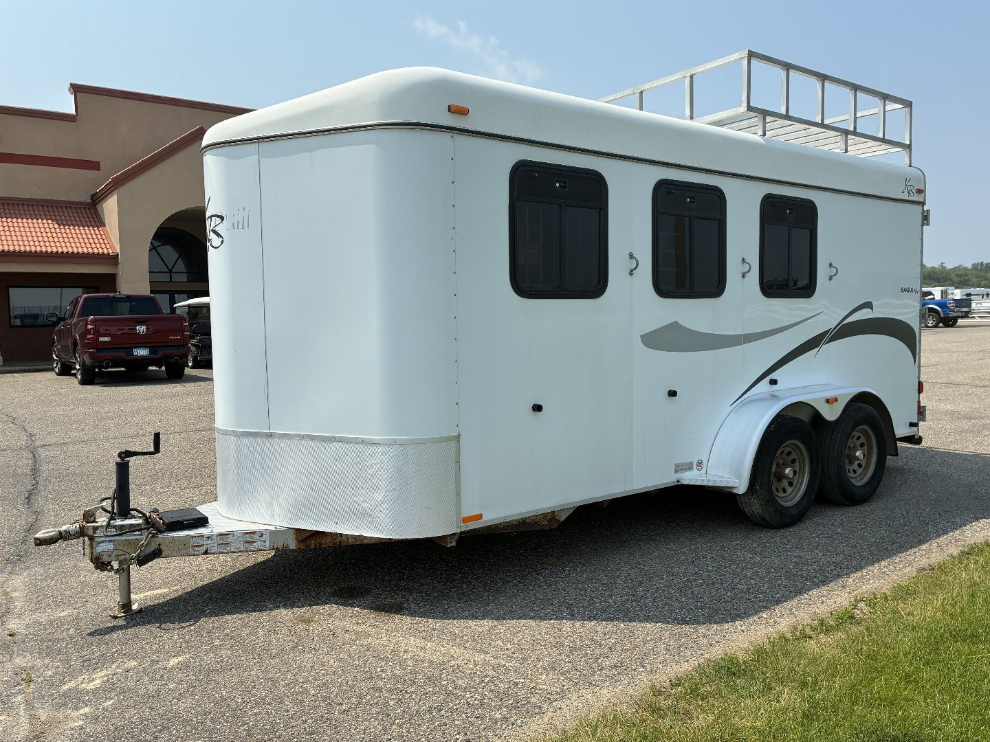 Used 2004 Kiefer Manufacturing 3H BP Horse Trailer