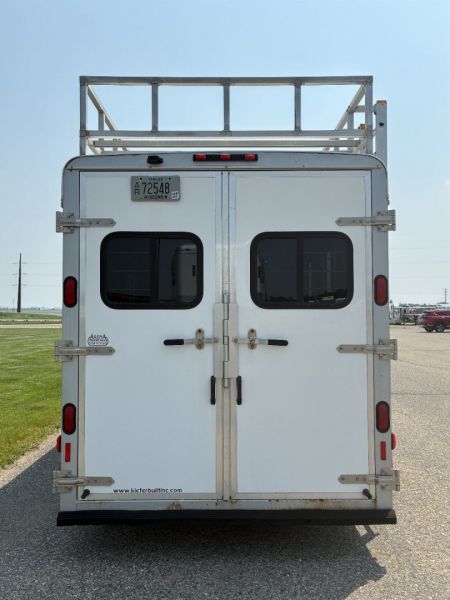 Used 2004 Kiefer Manufacturing 3H BP Horse Trailer