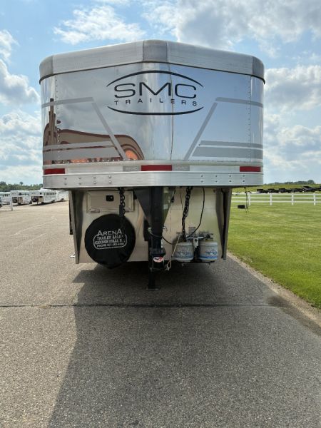 Used 2023 SMC 3H 9'LQ Horse Trailer