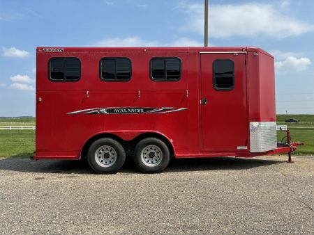 Used 2016 Titan 3H BP Avalanche Horse Trailer