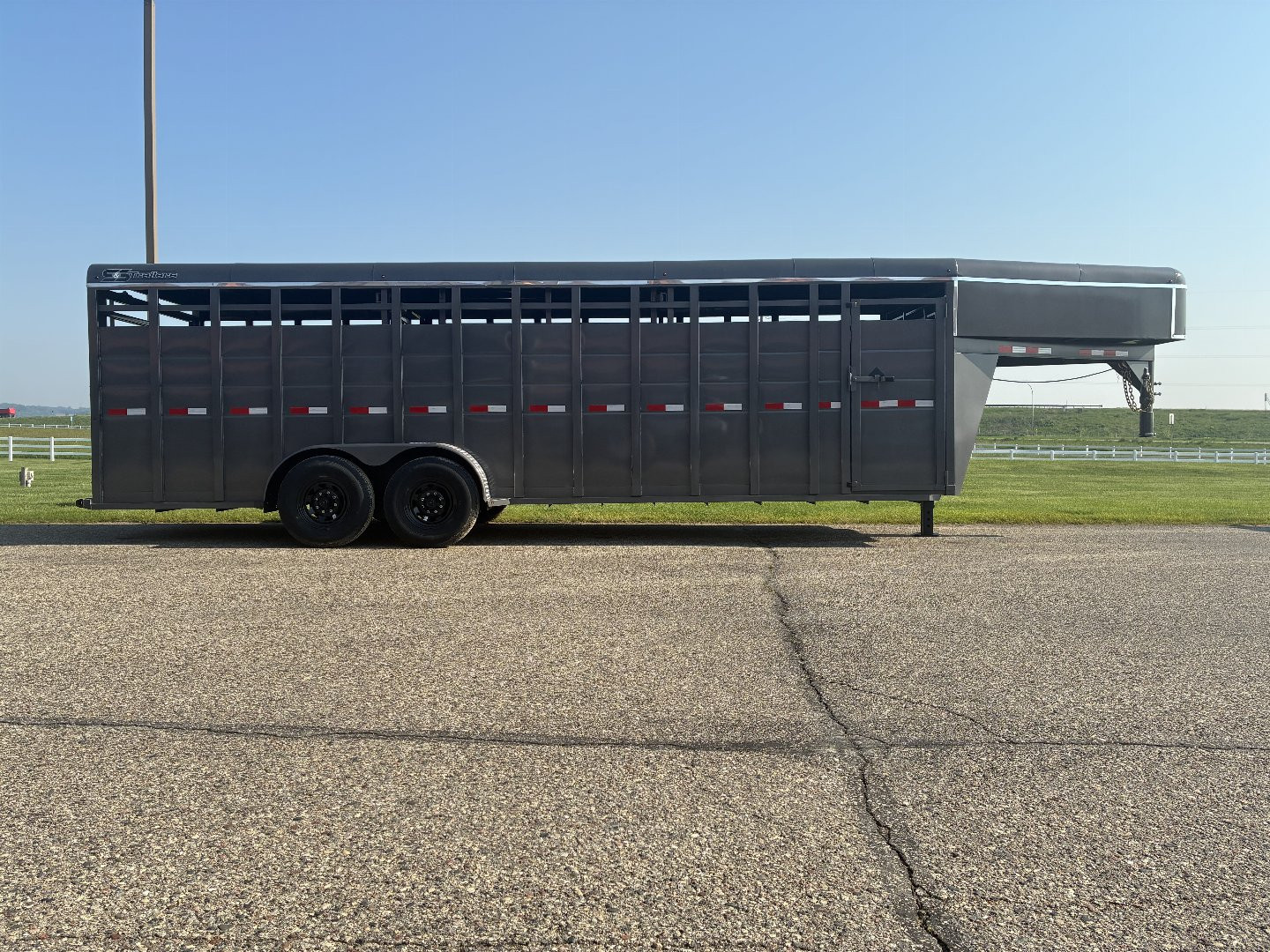 New 2025 S&S Manufacturing 24' Stock Trailer Stock / Stock Combo Trailer