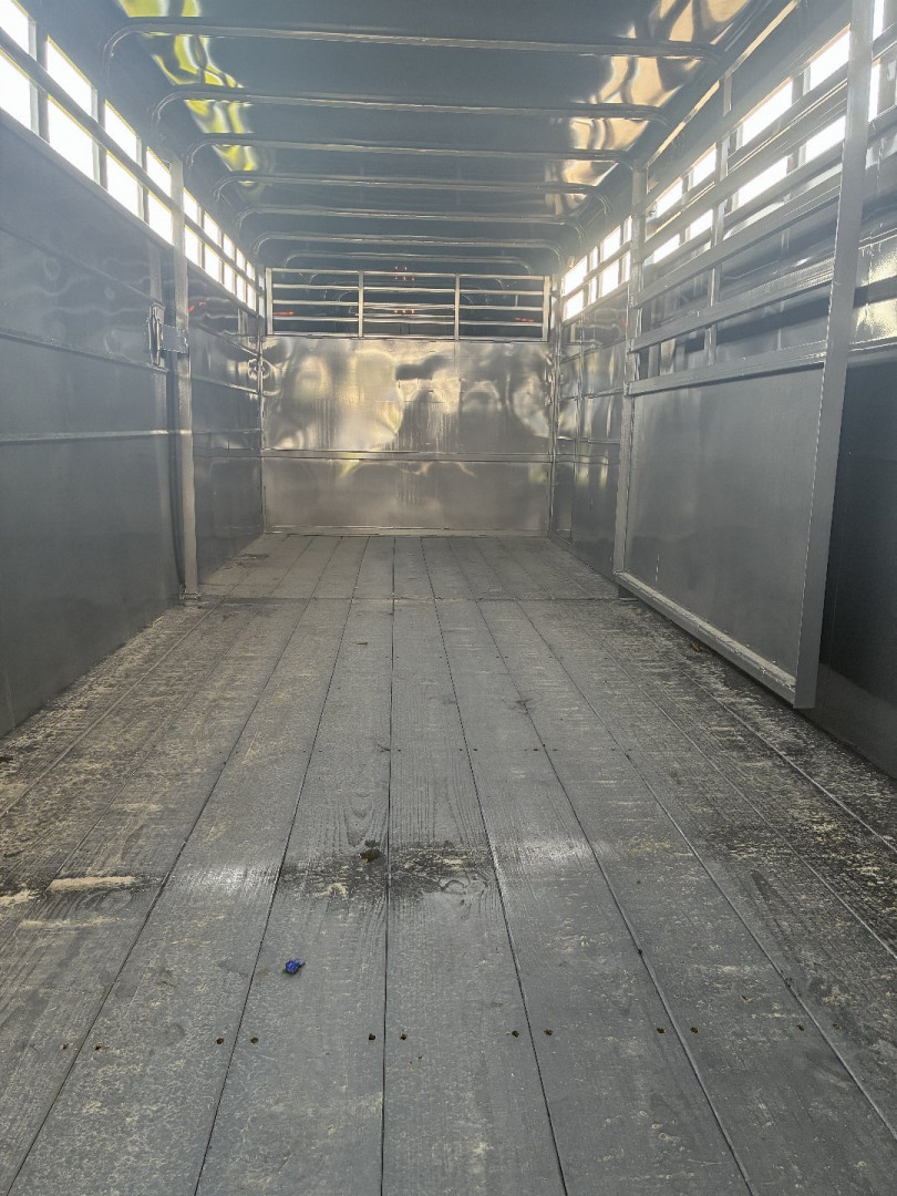 New 2025 S&S Manufacturing 24' Stock Trailer Stock / Stock Combo Trailer