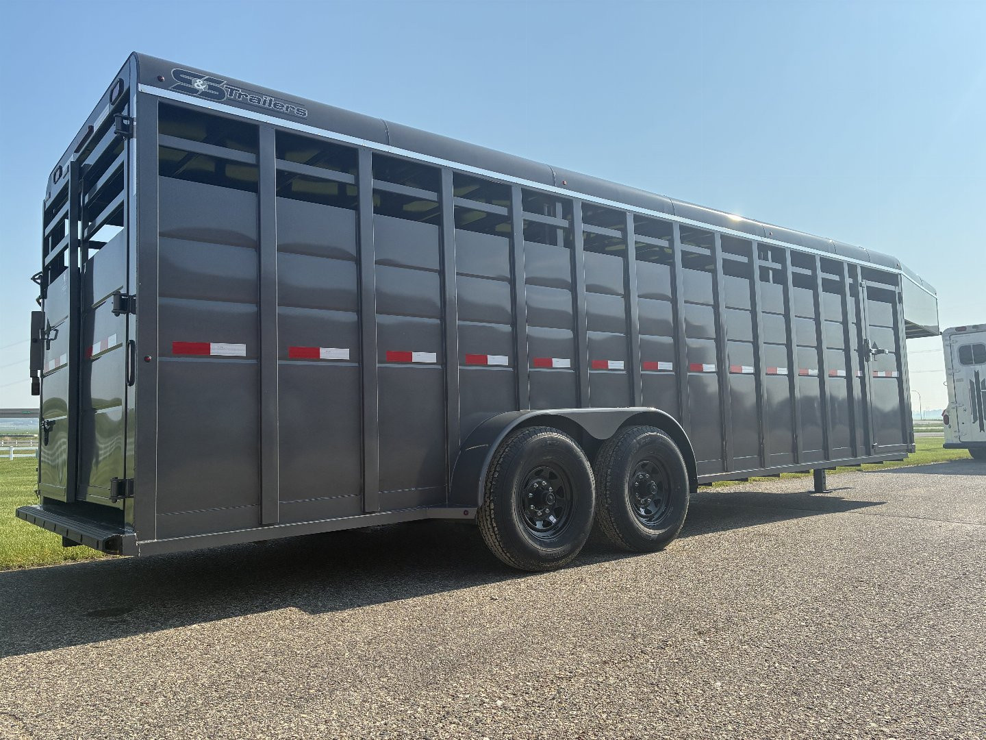 New 2025 S&S Manufacturing 24' Stock Trailer Stock / Stock Combo Trailer