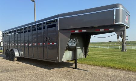 New 2025 S&S Manufacturing 24' Stock Trailer Stock / Stock Combo Trailer