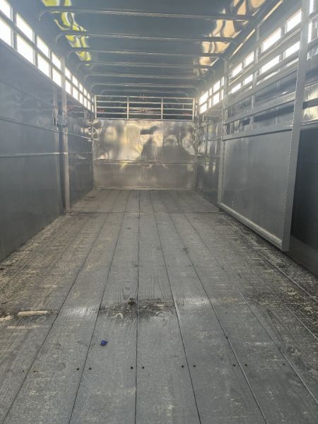 New 2025 S&S Manufacturing 24' Stock Trailer Stock / Stock Combo Trailer