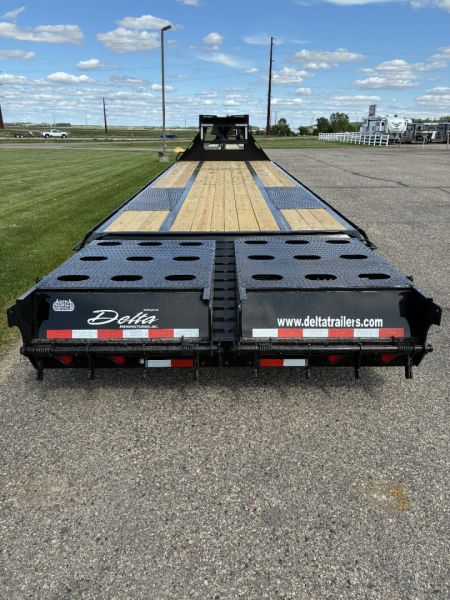 New 2025 Delta Mfg 210GN 32' x 8'6" GN Flatbed Trailer