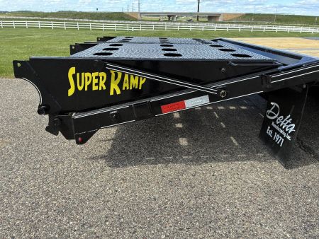 New 2025 Delta Mfg 210GN 32' x 8'6" GN Flatbed Trailer