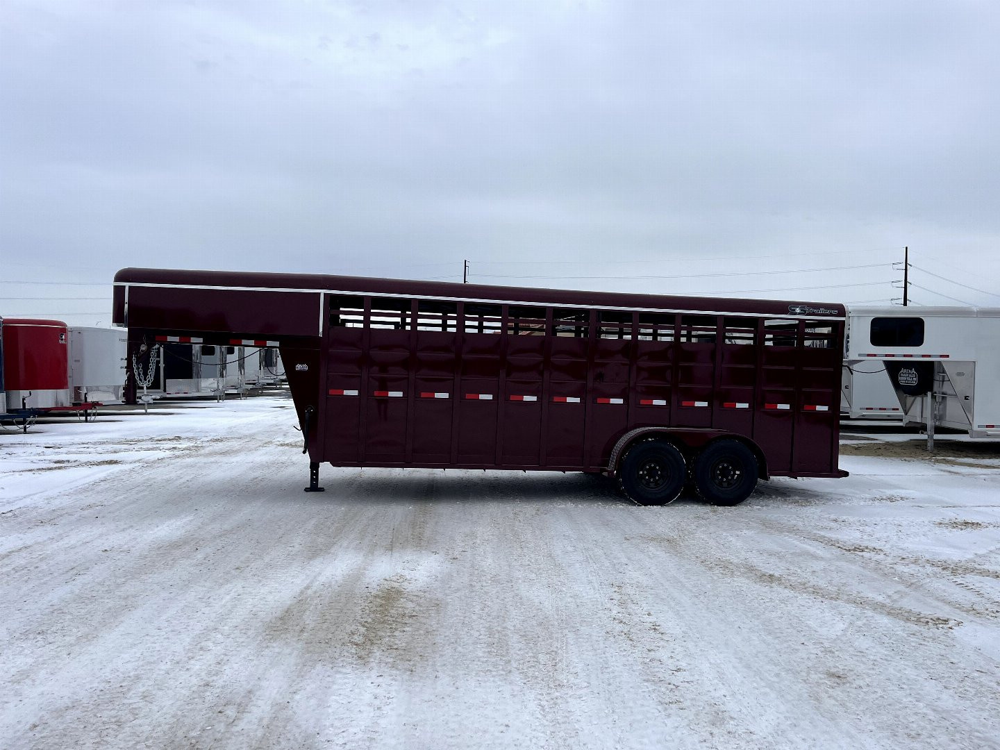 New 2025 S&S Manufacturing 20' Stock GN Trailer