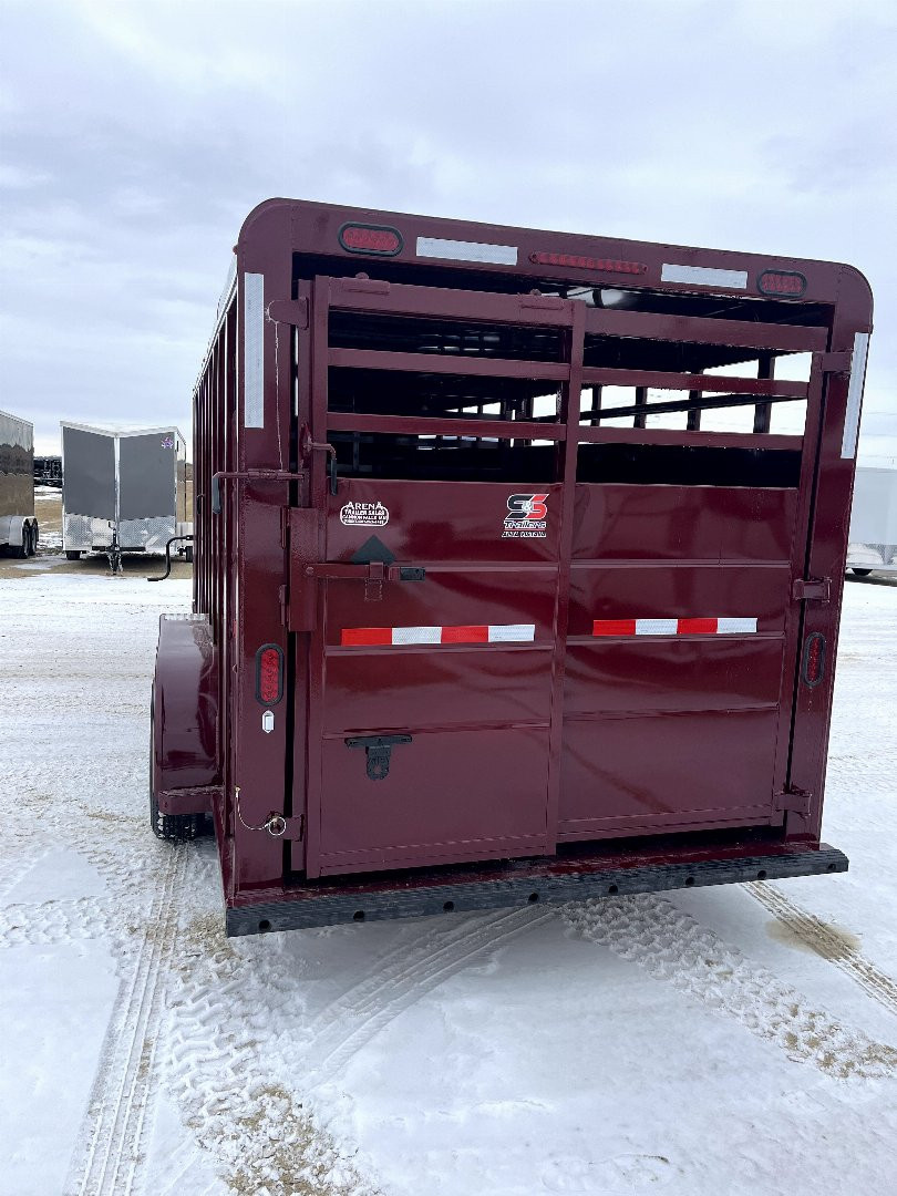 New 2025 S&S Manufacturing 20' Stock GN Trailer