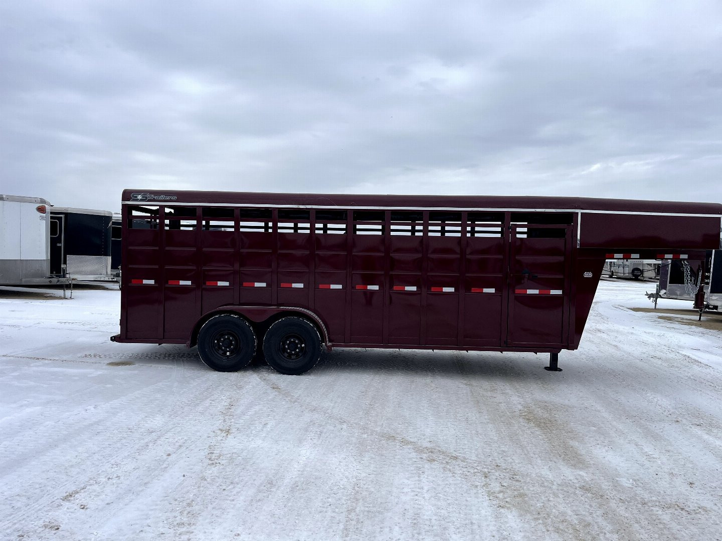 New 2025 S&S Manufacturing 20' Stock GN Trailer
