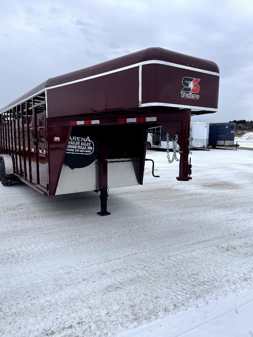 New 2025 S&S Manufacturing 20' Stock GN Trailer
