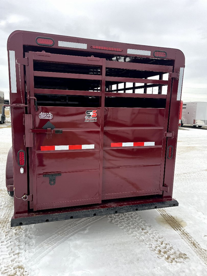 New 2025 S&S Manufacturing 20' Stock GN Trailer