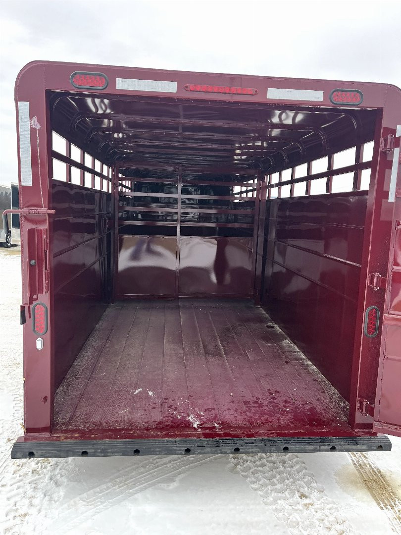 New 2025 S&S Manufacturing 20' Stock GN Trailer