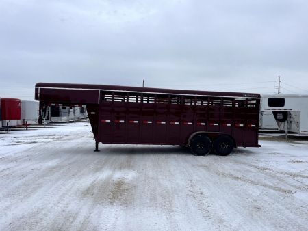 New 2025 S&S Manufacturing 20' Stock GN Trailer