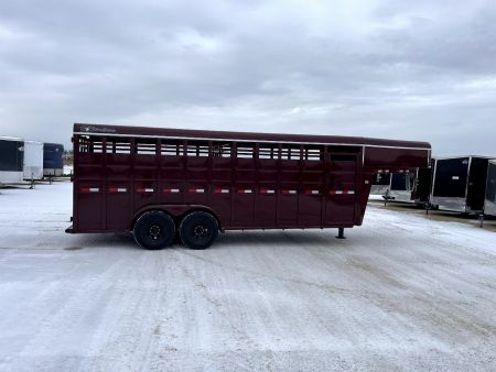 New 2025 S&S Manufacturing 20' Stock GN Trailer