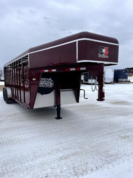 New 2025 S&S Manufacturing 20' Stock GN Trailer