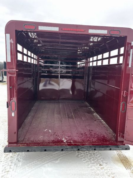 New 2025 S&S Manufacturing 20' Stock GN Trailer