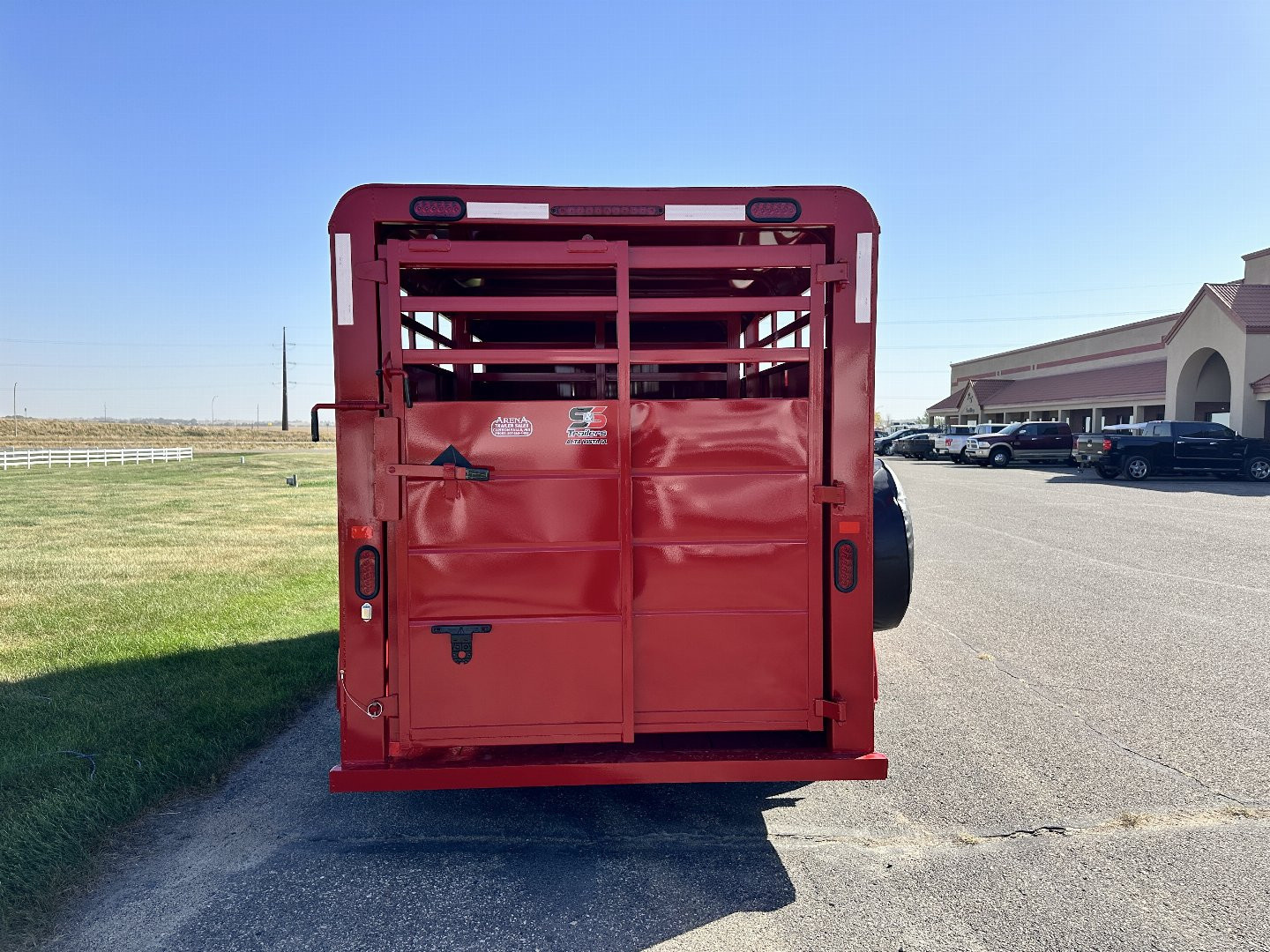 New 2025 S&S Manufacturing 6'x6'6"x16' Stock / Stock Combo Trailer