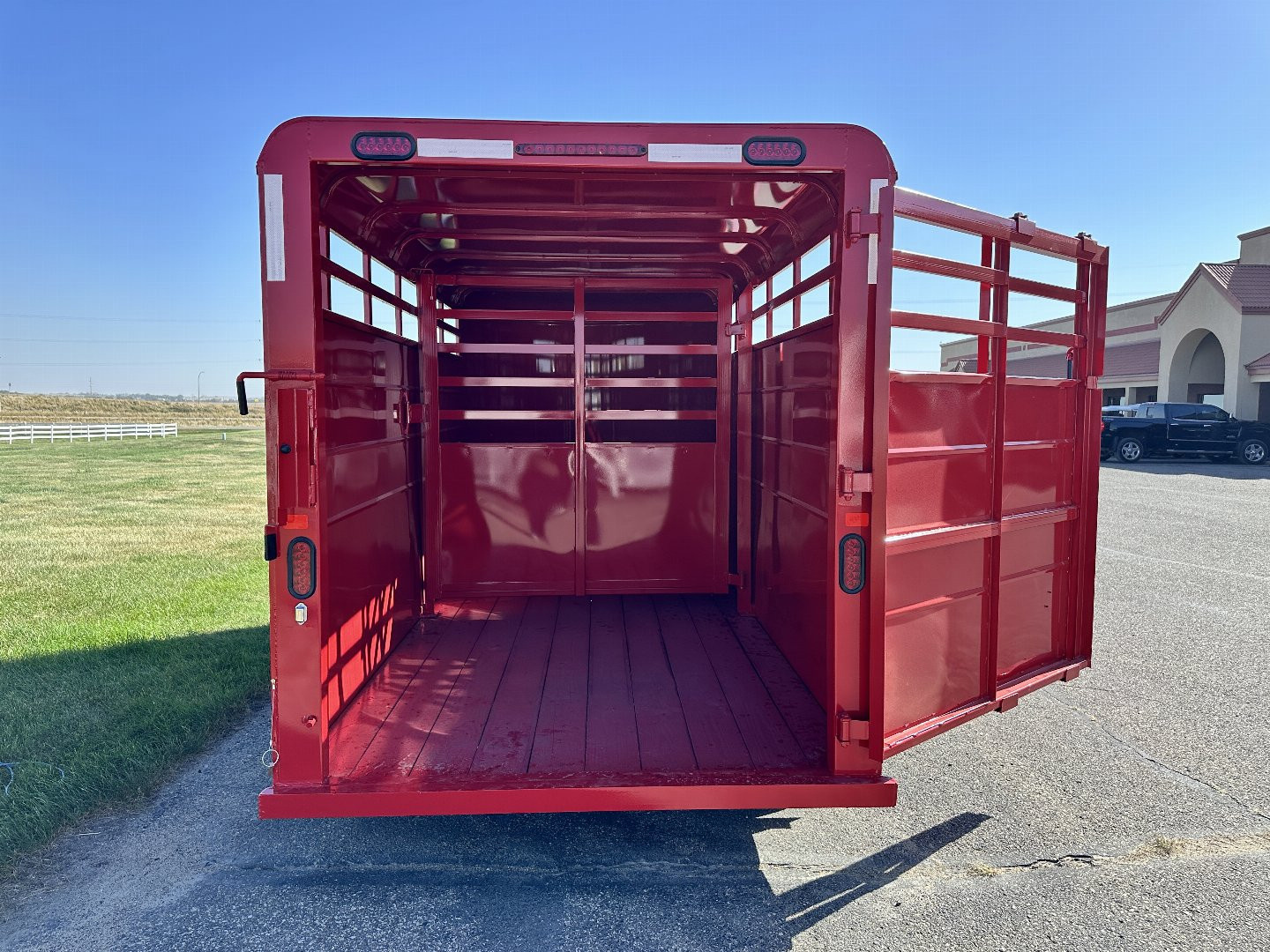 New 2025 S&S Manufacturing 6'x6'6"x16' Stock / Stock Combo Trailer