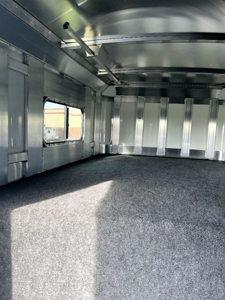 New 2025 4-Star Trailers 8H Super Tack GN Horse Trailer