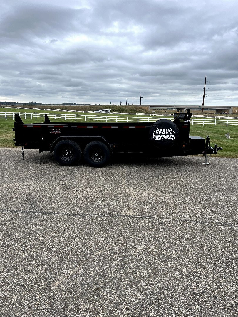 New 2025 Force 7'x16' Dump Trailer