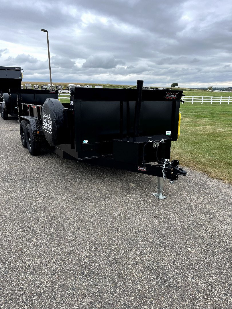New 2025 Force 7'x16' Dump Trailer