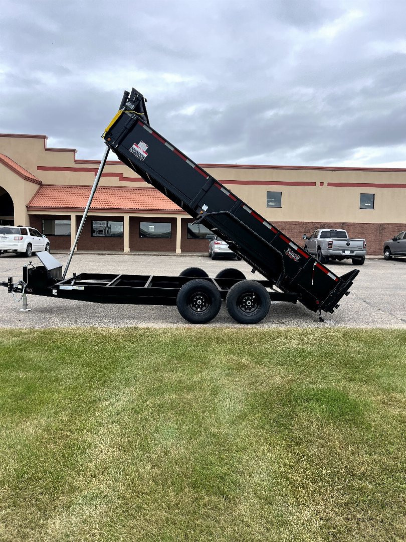 New 2025 Force 7'x16' Dump Trailer
