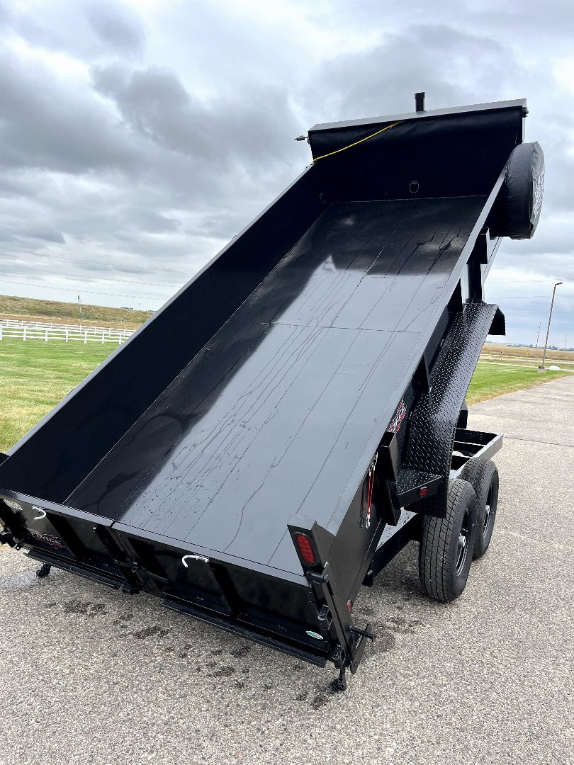 New 2025 Force 7'x16' Dump Trailer