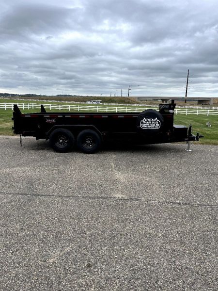 New 2025 Force 7'x16' Dump Trailer