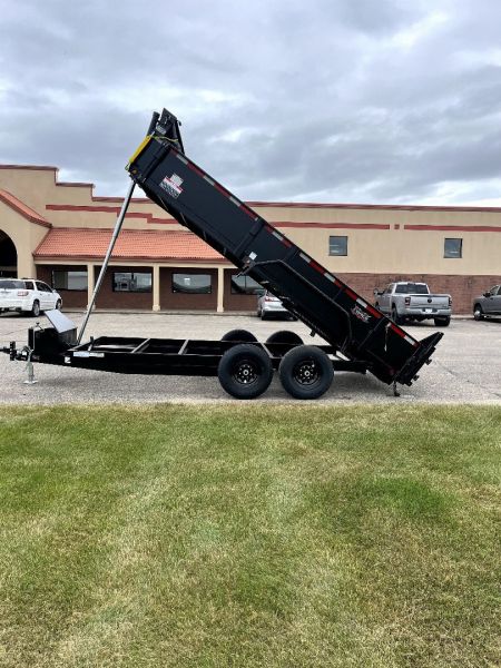 New 2025 Force 7'x16' Dump Trailer