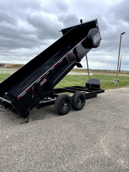New 2025 Force 7'x16' Dump Trailer