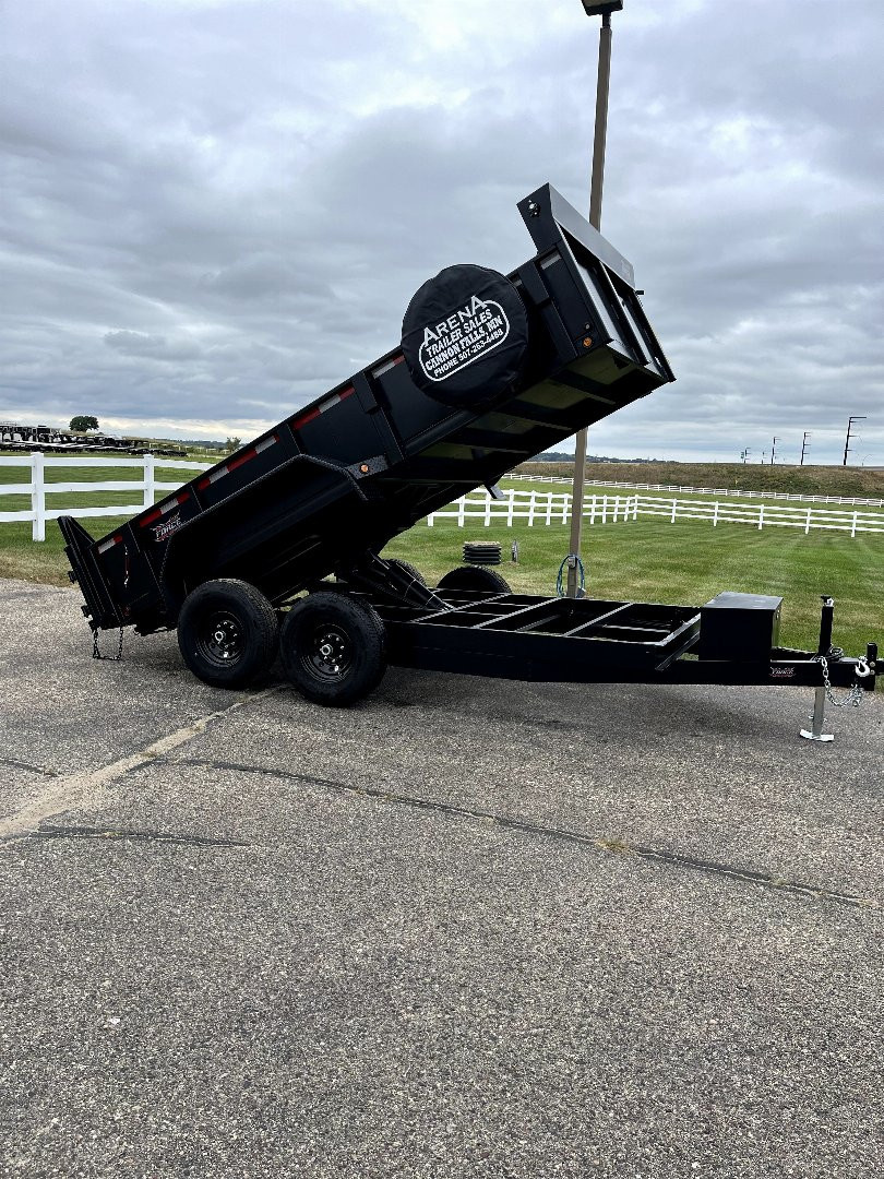 New 2025 Force 7'x14' Dump Trailer