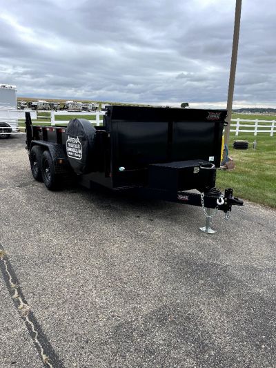 New 2025 Force 7'x14' Dump Trailer