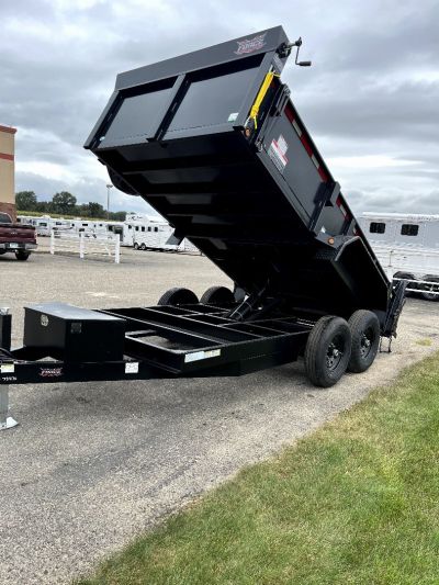 New 2025 Force 7'x14' Dump Trailer