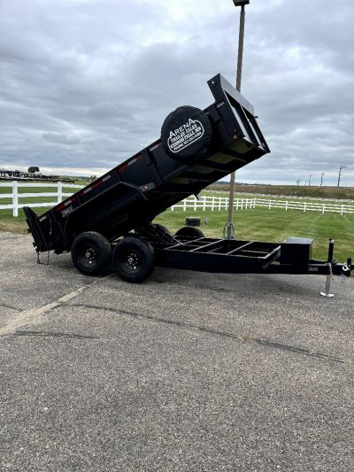 New 2025 Force 7'x14' Dump Trailer