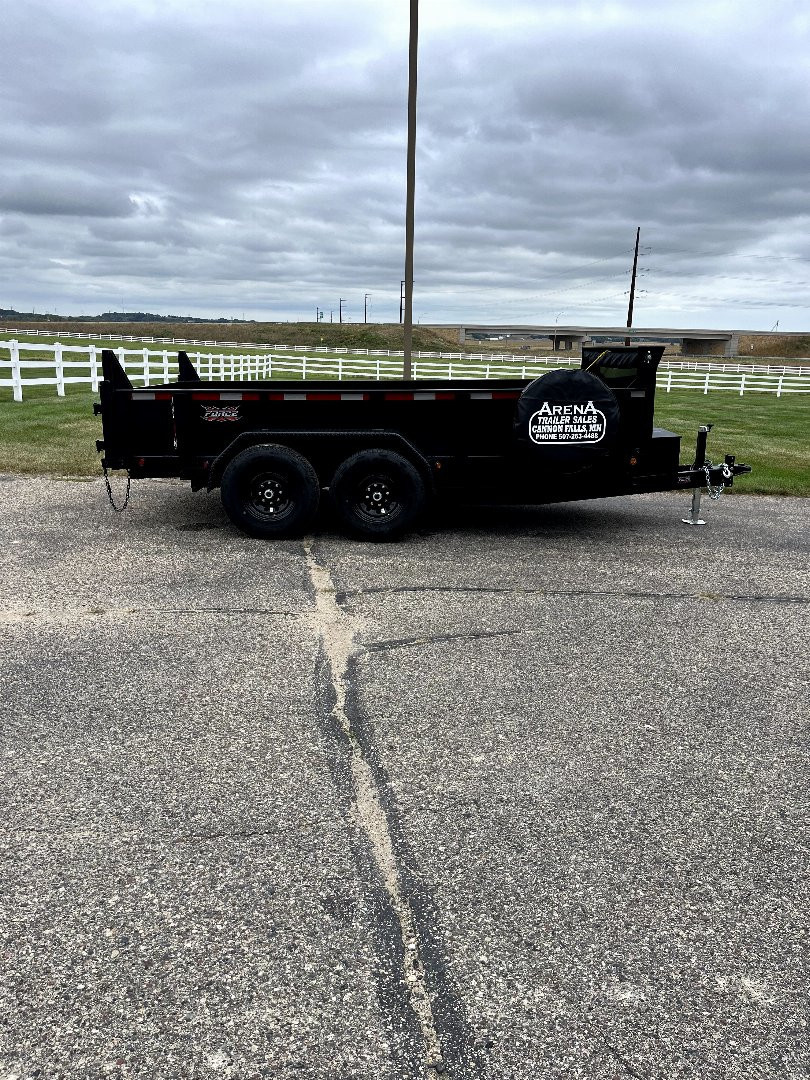New 2025 Force 7'x14' Dump Trailer