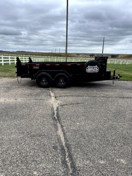 New 2025 Force 7'x14' Dump Trailer