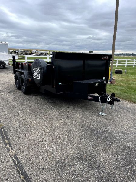 New 2025 Force 7'x14' Dump Trailer