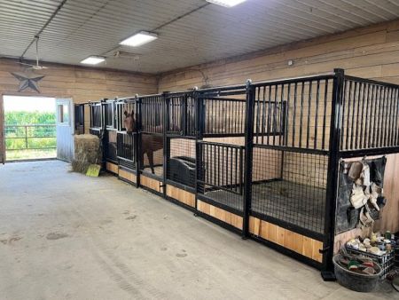 New 2025 Hutchison HW Brand Traditional Horse Stalls- MK Korrals Farm / Ranch