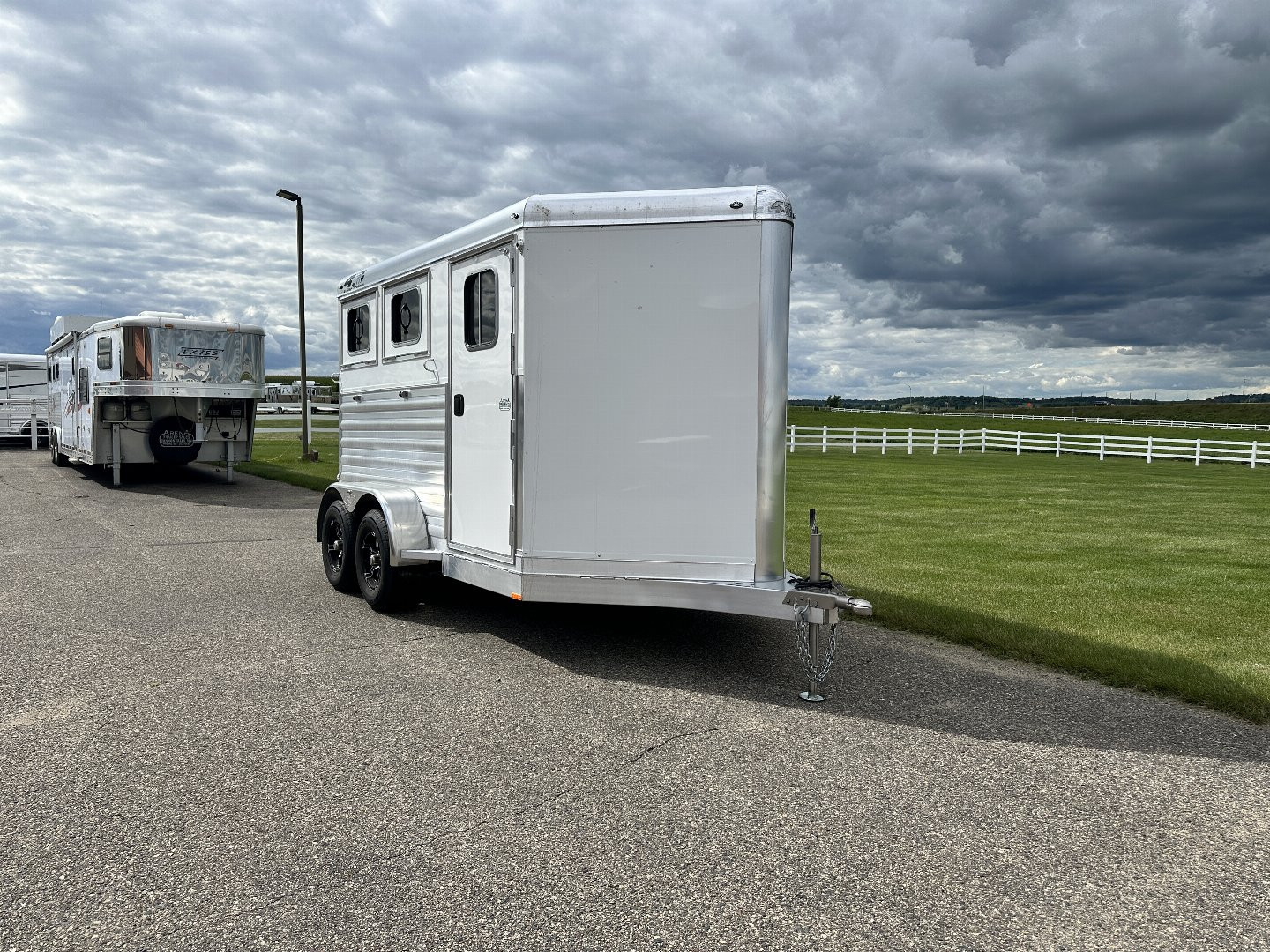 2025 7×11 Horse Livestock Trailer photo 2