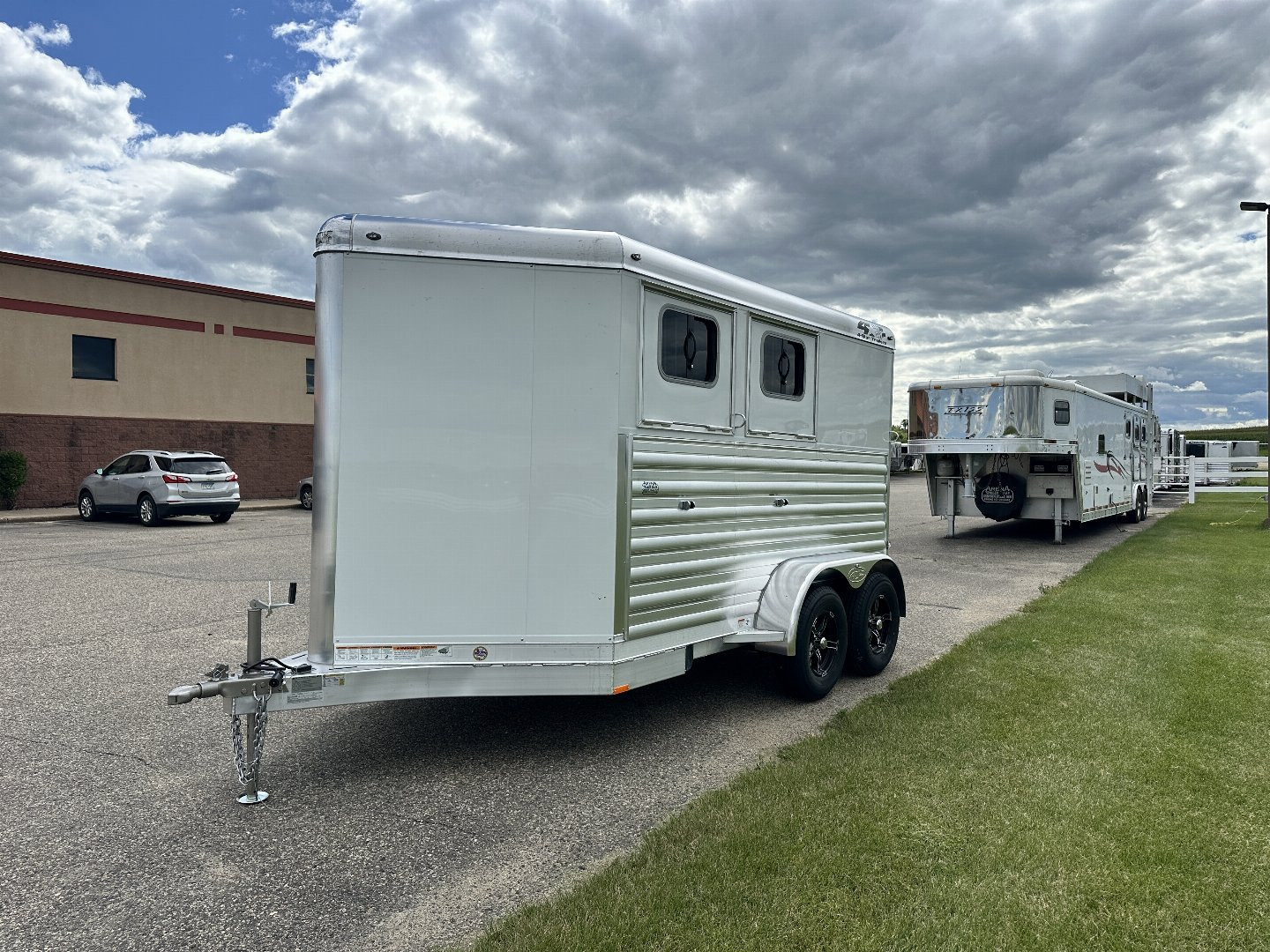 2025 7×11 Horse Livestock Trailer photo 3