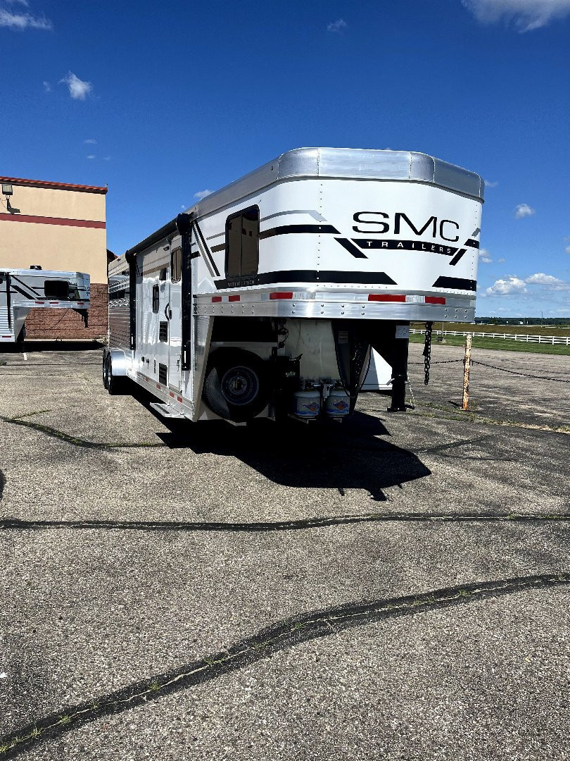 New 2025 SMC 12' LE 9' LQ Patriot Stock/Combo Trailer