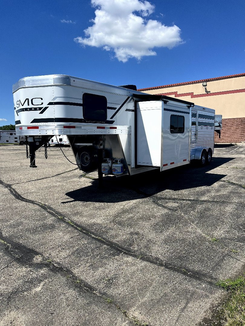 New 2025 SMC 12' LE 9' LQ Patriot Stock/Combo Trailer