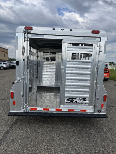 New 2025 4-Star Trailers 7'x24' Stock GN Stock / Stock Combo Trailer