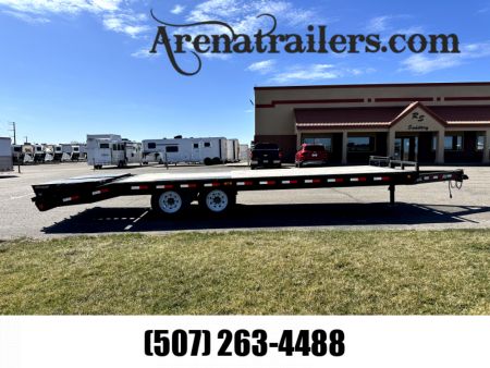 Used 2019 PJ Trailers 24' Flatbed BP Flatbed Trailer