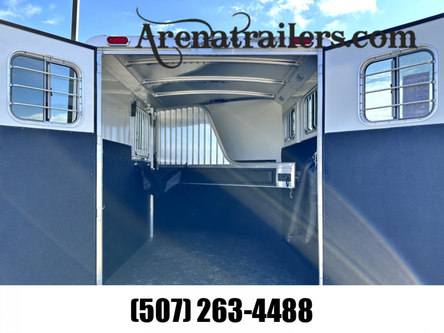 New 2025 4-Star Trailers 2H BP Horse Trailer
