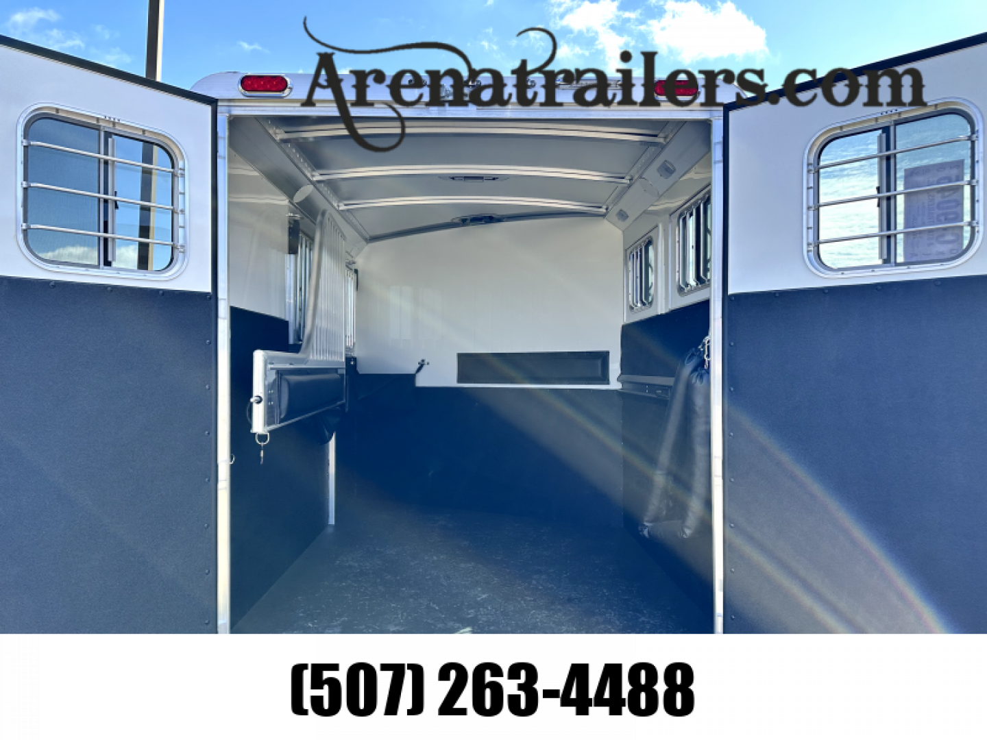 New 2025 4-Star Trailers 2H BP Horse Trailer