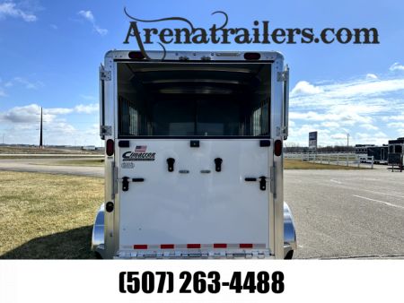 New 2024 Cimarron Trailers 2H BP Straight Load Horse Trailer